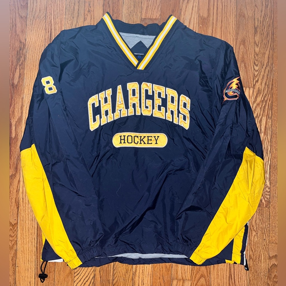 Holloway jacket w patches size xl